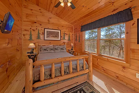 Smoky Mountain Cabin with Queen Bed - A Beary Special Place