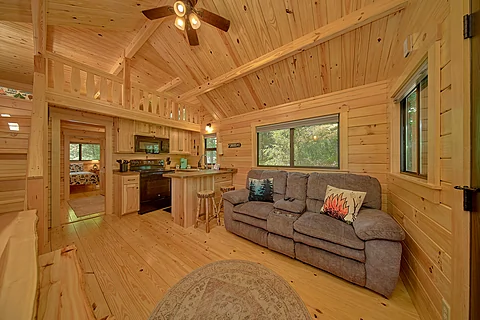 Wears Valley Tiny Home Sleeps 6 - A Camper's Delight