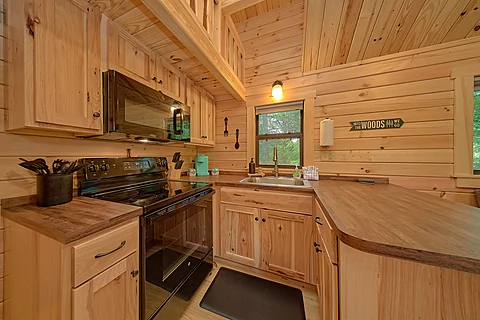 Fully Equipped Kitchen  - A Camper's Delight