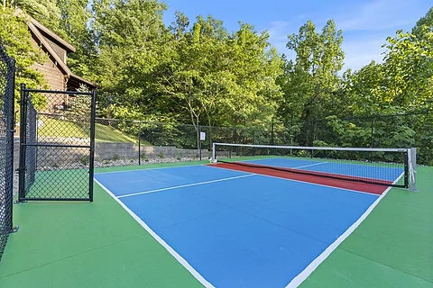 Resort outdoor pickleball court - A Smoky Mountain Dream