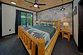 Large King Bedroom Connecting Full Bathroom