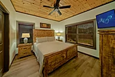 King Bedroom with TV and Connecting Bathroom
