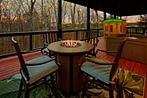 Luxury 4 Bedroom Cabin with Fire Tables