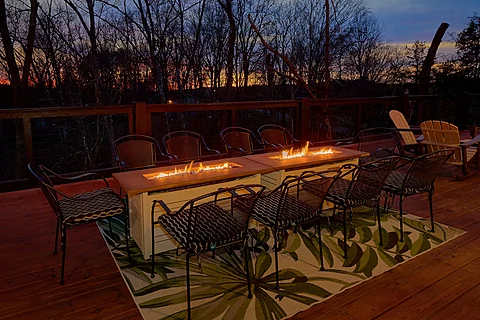 Spacious Cabin with Fire Tables - Amazing Mountain II