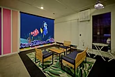 Large Pool Area with Projector Screen