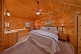 King Suite in Pigeon Forge Cabin
