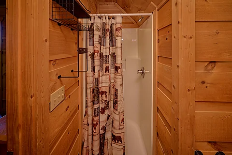 Rustic cabin with 4 bedrooms and private baths - Bears and Honey