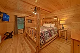 4 bedroom cabin with 3 King bedrooms and bunkbed