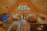 Luxurious 5 bedroom cabin with wooded views