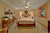 Lower Level Queen Bedroom Sleeps 6