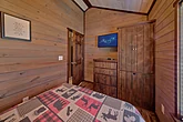 1 bedroom with queen bed
