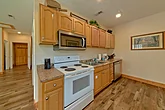Fully Furnished kitchen in 4 bedroom cabin 