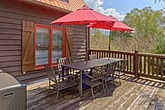 Wears Valley Cabin with hot tub and wooded views