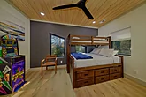 Gatlinburg cabin rental with bunk room for kids