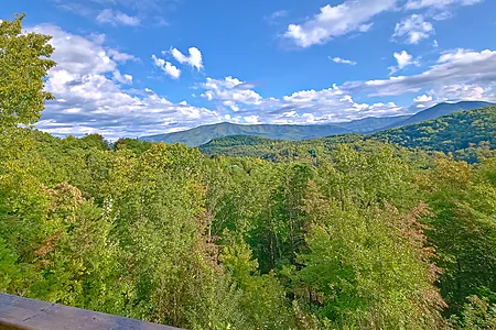 Bear Paw Bridge: 2 Bedroom Gatlinburg Cabin Rental