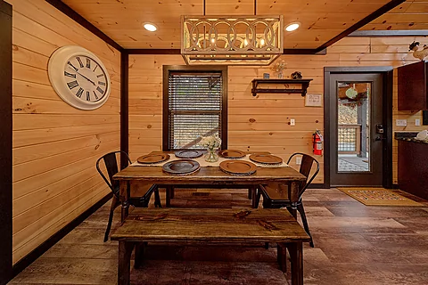 Spacious Dining Table and Chairs Seating 6 - Fiesta Hills Hideaway