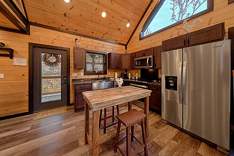 Extra Seating for 2 at the Kitchen Island  - Fiesta Hills Hideaway