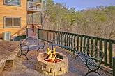 Large 2 Bedroom Cabin with Fire Pit Sleeps 8