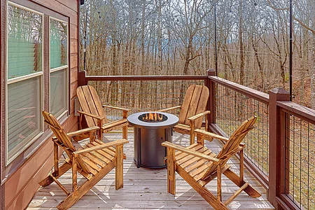 A Tennessee Twilight: 2 Bedroom Pigeon Forge Cabin Duplex Rental