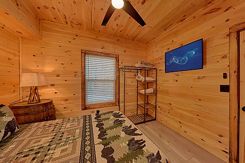 2 Bedroom Cabin with Fire Pit and Smart TV - Firefly Ridge