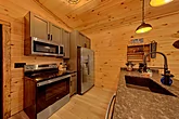 Fully Equipped Kitchen 2 Bedroom Cabin