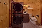 Washer and Dryer in 2 Bedroom Cabin