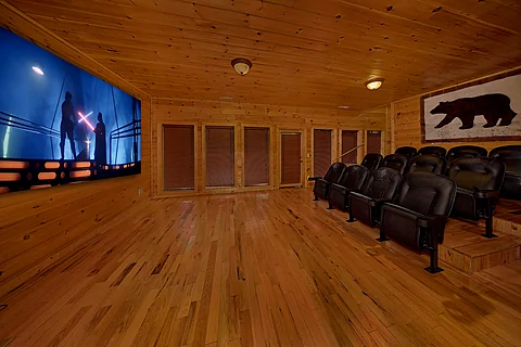 Wears Valley rental cabin with theater room - Fun Zone