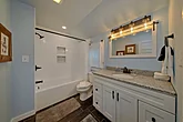 Main Level Bathroom with Tub Shower