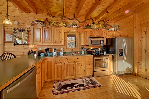 Fully Equipped Kitchen  - Lookout Lodge