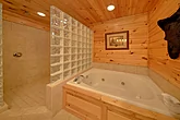 Master Bathroom with Jacuzzi Tub