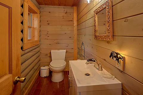 Main Floor Half Bathroom - Merry Weather