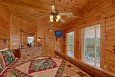 3 private bathrooms in 4 bedroom cabin rental