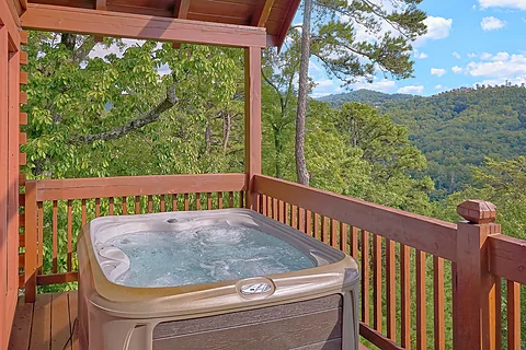 4 bedroom cabin with hot tub and mountain views - Million Dollar View
