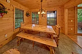 Sky Harbor cabin rental with dining room for 8