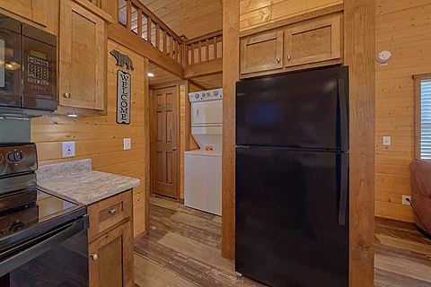 1 bedroom cabin with kitchen and washer dryer - Mountain Getaway