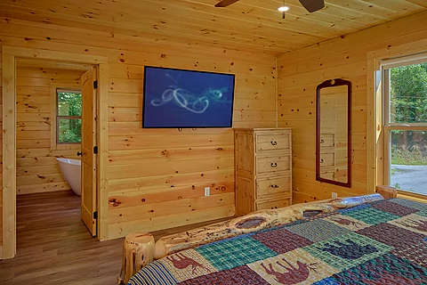 3 bedroom cabin with Private Master Bath - Mountain Harmony