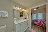 King Bedroom with Connecting Bathroom 
