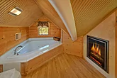 Full Bathroom with Indoor Jetted Tub