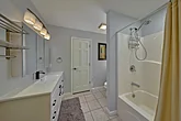 Full Bathroom with Tub Shower Combo