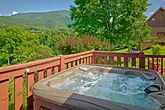 Sevierville Cabin with Hot Tub Sleeps 8