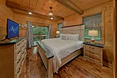 King Bedroom with Flat Screen TV