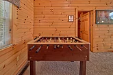 Wears Valley Cabin Foosball Table