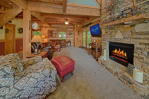 1 Bedroom Cabin in Wears Valley Sleeps 4 - Serenity Creek