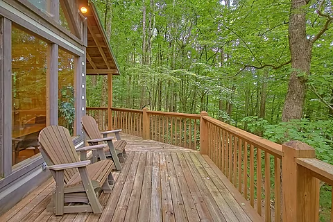 Wears Valley Cabin Wooded View - Southern Charm