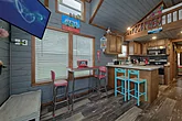 Tiny Home in Wears Valley Sleeps 6