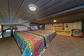 King Bedroom in the Loft Sleeps 6
