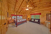 Pigeon Forge Cabin with King Bed