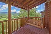 Cabin with Porch Swing and Views