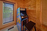 Arcade Game in 5 Bedroom Pigeon Forge Cabin