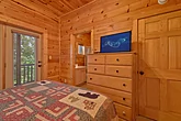 Queen Bed and Smart TV